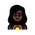 woman superhero, dark skin tone